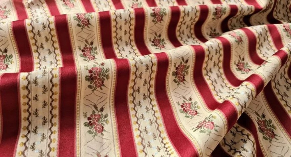 San Leucio Damask Fabric Style, Louis XIV Style, Italian Fabric