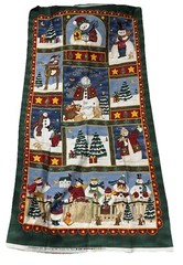 Celebrate the Season Fabric Panel by Deb Strain Christmas Snowmen 24”x 45” Moda