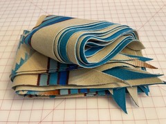 New Pendleton Wool blanket fabric remnants – Pagosa Springs – appx 1.14lb.