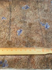 Lightweight polyester fabric/ feather print 1 yard 34″ x 60″) no stretch