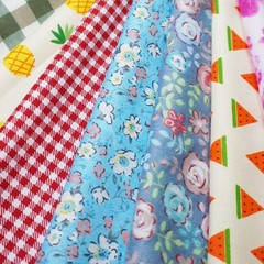 Quilting Fabric, Misscrafts 50pcs 20 x 20cm Cotton Fabric Squares Bundle Patc…