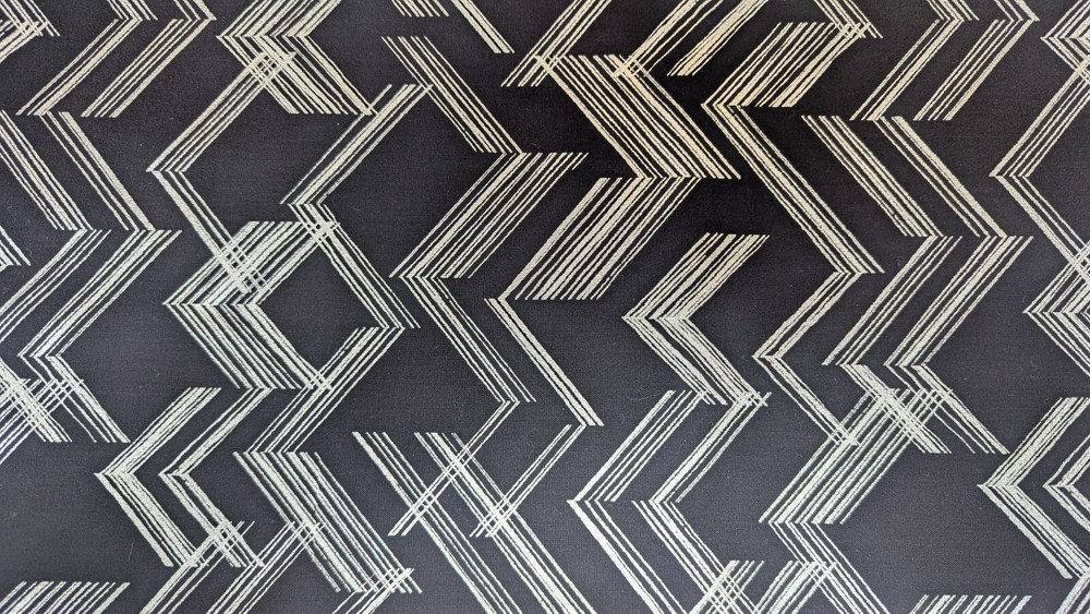“Gold Standard/Simply Sterling” by Maria Kalinowski for Kanvas, – CM5029 – 4 yds