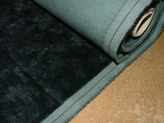 Romo Zinc Textiles Fabric Bonomo Ocean Blue Velvet Curtain Upholstery 6 Metres