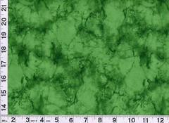 Dark Kelly Green on Green Marbled Blender Quilting & Sewing Fabric by Yd #2291
