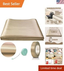 Faraday Fabric, Faraday Cloth 43”x118” with Faraday Tape Military Grade Prote…