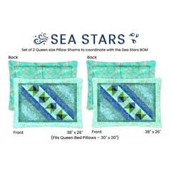 Wilmington Batiks – Sea Stars – Fans Allover – Lime Green