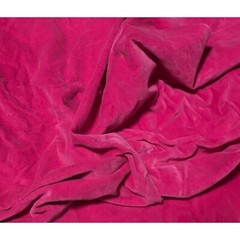 Hand Dyed Fuchsia Pink – Cotton Velveteen Fabric