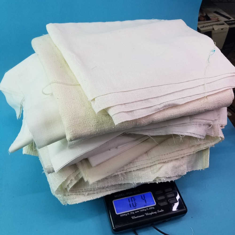 Fabric Remnant Lot Repro TRUE Vintage Scrap Grab Bag And Types Quilt Craft 10 Lb