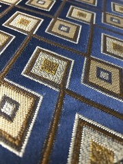 Premium Geometric Design Jacquard Fabric, 54″ Wide, Decor, Crafts, by the Yard