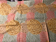 Kaffe Fassett ROSETTE YELLOW GP112 1 Yard original issue Cotton Quilt Fabric
