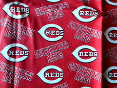 Fabric Traditions Cincinnati Reds Baseball Fabric