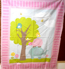 1 Springs Sweet Meadow Baby Fabric Panel