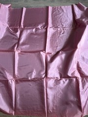 Vtg 1960s Silky Polyester Nylon Satiny Shiny Pink Dress Fabric 4yds