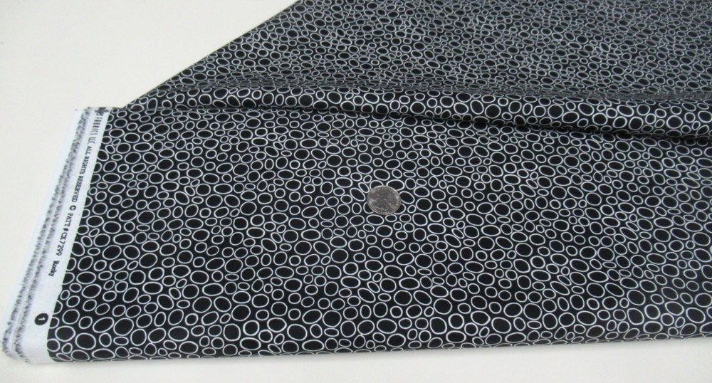 Michael Miller quilt-craft fabric ROCKY black 2 3/4 yds (cx-7299) Great Blender