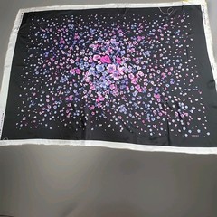 Versace Fabric Panel Couture Designer Deadstock Italy Floral 57″× 41″