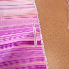 1. 1/2 Yd Fabric Apparel Fashion Fabric Stripe Texture Satin Hamel
