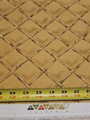Robert Allen Upholstery Fabric Bamboo Lattice Design Print Over 2 Yard Piece