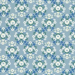 KAUFMAN – Ma Cherie by Sevenberry – Sky 1/4yd