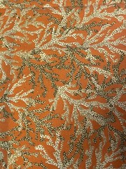 Robert Allen Vintage 2005 Trees Leaves Upholstery Dupont Teflon Material 3.5 Yd