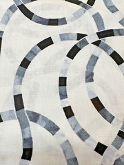 “LAZY LOOPS” BY STUDIO E FABRICS 58″ X 108″ NEW