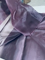 SILK Dark Plum FABRIC 1 Yard x 21 Inches Wide or 36 Inches x 21 Wide