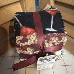 Jelly Roll 2.5 X 42” Beige Black Wine Fabric