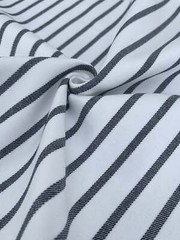 Heavy Weight Softened Cotton Fabric By The Yard 400/m2 – Upholstery Striped