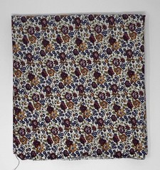 Vtg Lawn Cotton Fabric 54” W X 43” L