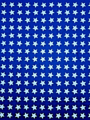 100% COTTON FABRIC – WHITE STARS ON NAVY – AMERICANA FLAG STARS – BTY Quilt