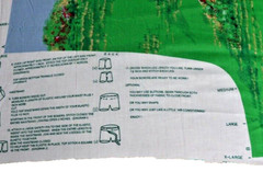 Masters Golf Bonanza “Boxer Shorts” DIY Panel SZ M, L, XL Princess Fabrics #1127