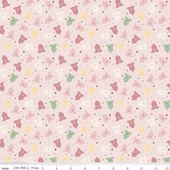 Riley Blake Baby Girl Pink One Piece C16774 Fabric 1 Yard Quilting Cotton Crafts