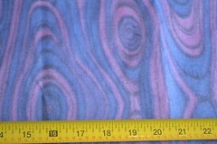By 1/2 Yd, 45″ Wide, Lavender & Blue Print Cotton-Blend, B1148
