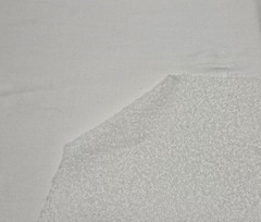 White PFD Cotton Velour French Terry Knit Fabric By Yard [ Spa Robe , Towel]