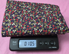 2008 RJR Fabric BE MY VALENTINE Hearts Red Green White on Navy 41″W x 1.9 Yards