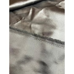 Black silky fabric with a shiny, satin finish – sold by 1/2 yard