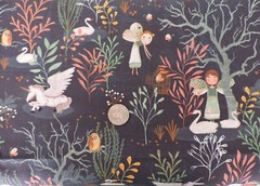 100% Cotton Fabric -Windham – Forest Fairies – By The Yard