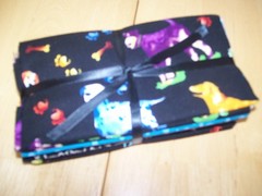 New JoAnn’s Joann Fabrics Fat Quarter Novelty Bundle Dog Aniaml Prints Quilting2