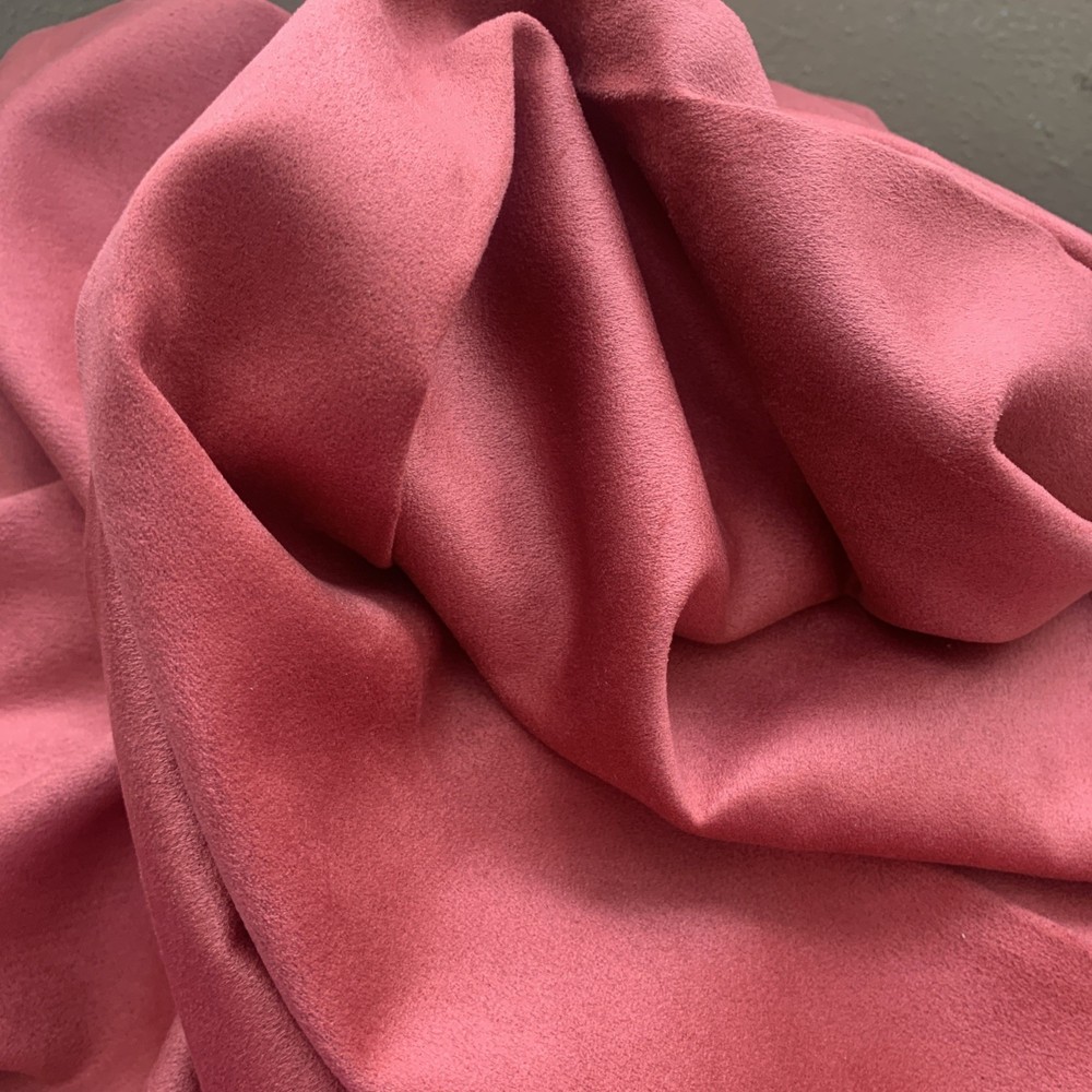 Copper Rust Microsuede Faux Suede Sewing Fabric 3 Yds + 25” Polyester