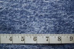 3/4 Yard Stone Wash Demin Fabric 33″ X 44″