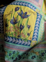 3.5 Yds Florenza Nancy Smith Lynda Milligan Possibilities Alvyn Floral Fabric