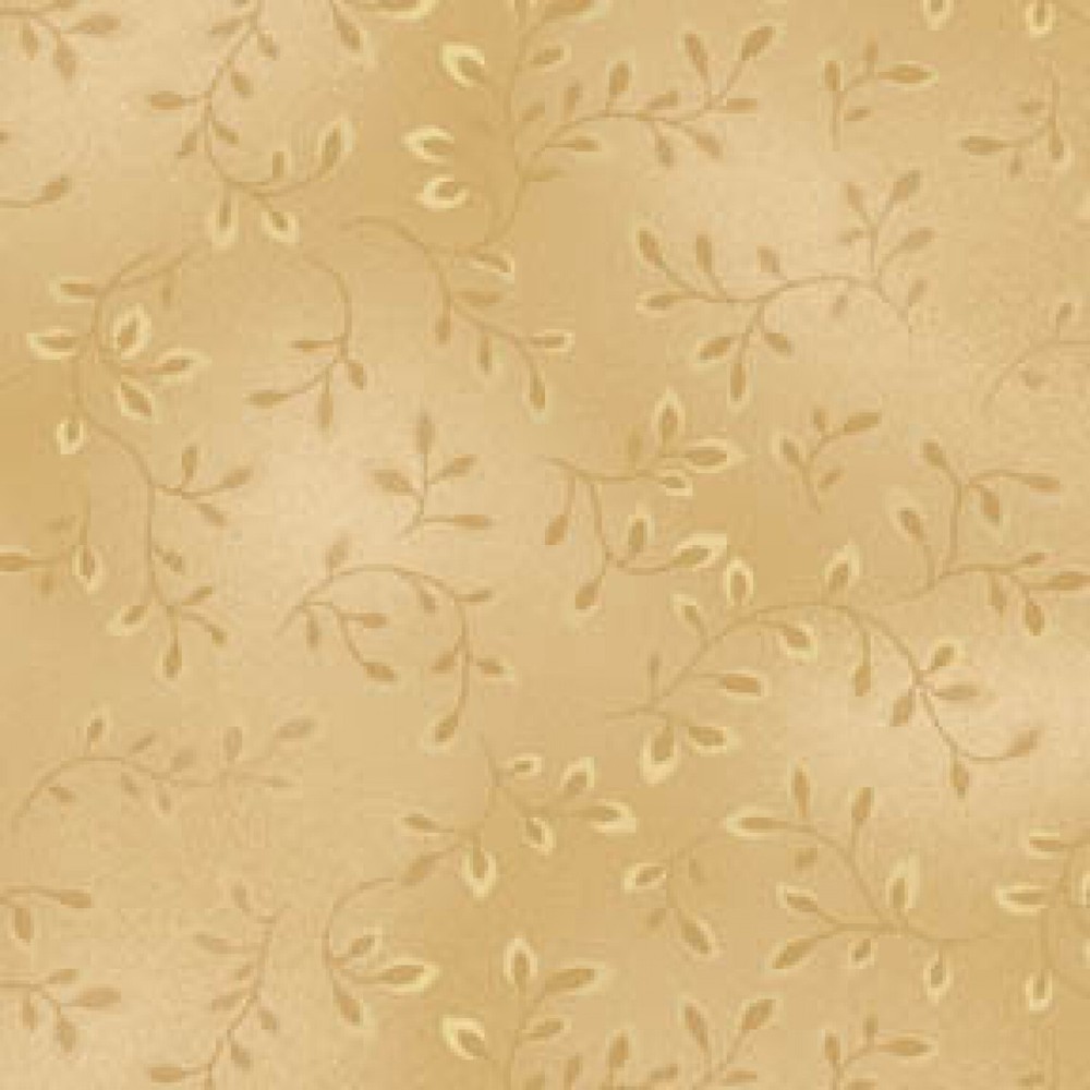 Henry Glass Chamois Vines 100% Cotton Quilt Fabric 7755-31 BTY