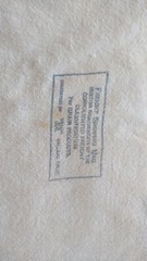Fabric White SACK – LARRO Manufacture CHICK GRAINS 33 1/2″ X 19 1/2 LZ6000027