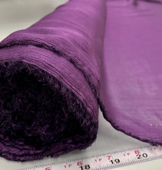 Jolene EGGPLANT DARK PURPLE Polyester Two-Tone Chiffon Fabric by the Yard – 101