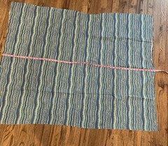 LIBERTY OF LONDON Fabric Southwestern Abstract Print Coordinate Blues Yellows