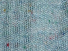 Stretchy Knit Lightweight Blue w/specs Tube Fabric 1-1/3 yards, 62″ wide