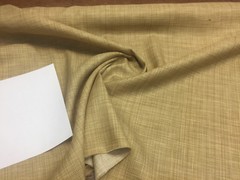 Linen Style P Kaufmann lena Plaid Tumeric Fabric By the yard