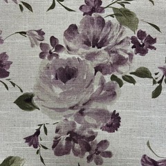 3.5 Metres iLiv Amelie Mulberry Linen Fabric Curtain Cushion Upholstery Craft