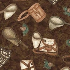 Fishing Fabric – Catch of the Day Net Backpack Toss Brown – Avlyn YARD