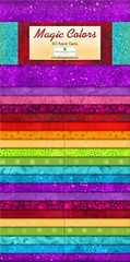 Magic Colors ~ 40 2-1/2 Strips ~ Wilmington Prints