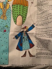 Fabric Doll Kite Fedora Wall Hanging New To Make – No Stuffing Included